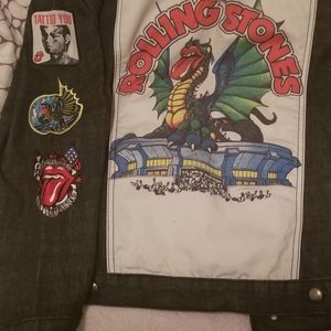 Rolling stone Dragon Jean jacket.